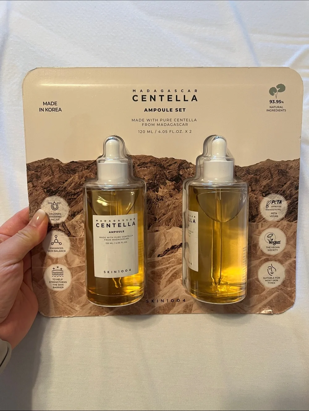 Skin 1004 Madagascar Centella Ampoule 4.05 fl oz x 2